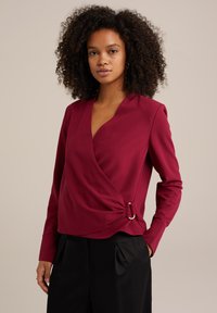 Blus - vintage red