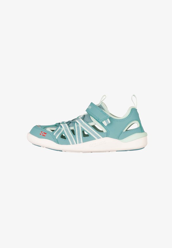 SALT BAREFOOT - Sandals - aqua haze aqua marble