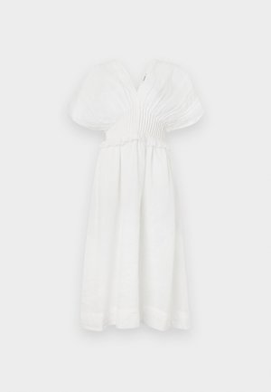 Sea ZORA SOLID PLEATED DRESS  - Hverdagskjole - pearl