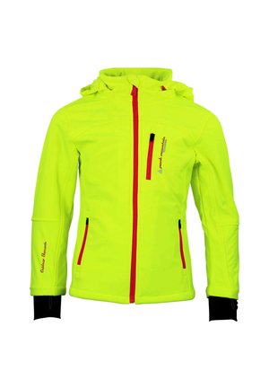GANNE - Veste softshell - jaune
