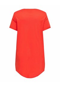 ONLY Carmakoma CARMAY LIFE S/S  - Robe en jersey - cherry tomato