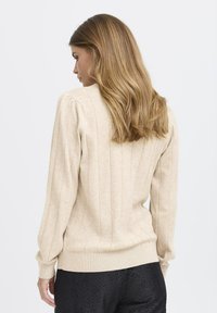 Fransa KATA - Strickpullover - feather gray melange