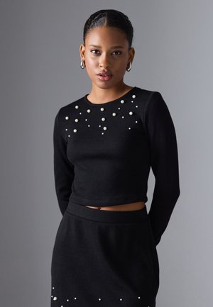 Langarmshirt - black