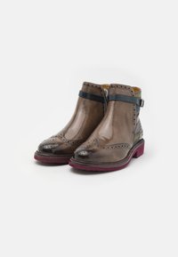 Melvin & Hamilton SELINA 25 - Bokacsizmák - stone/navy/wine/rich tan/burgundy