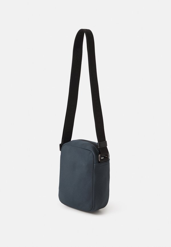 MINI REPORTER - Cross body bag - military denim2