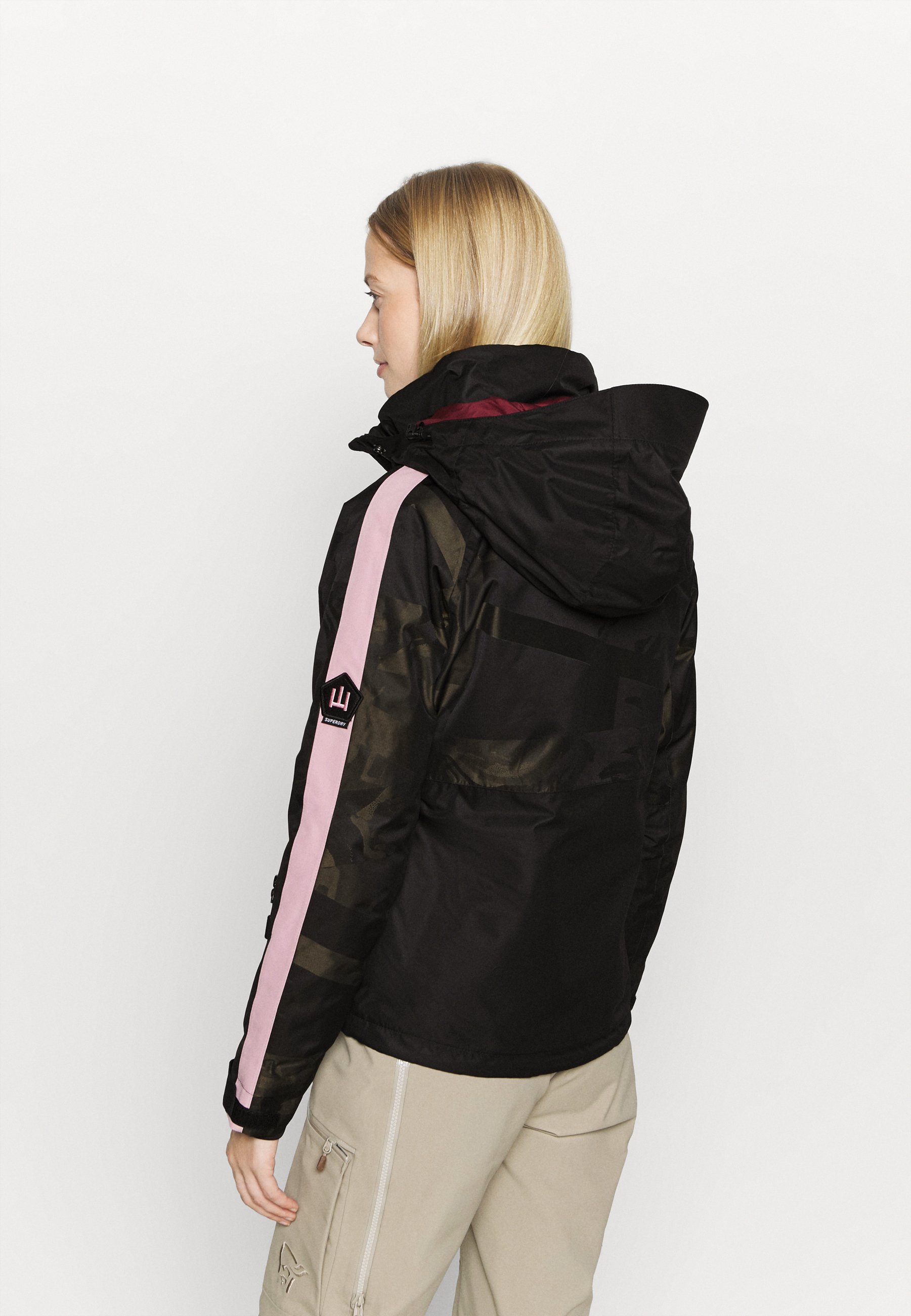 superdry camo ski jacket
