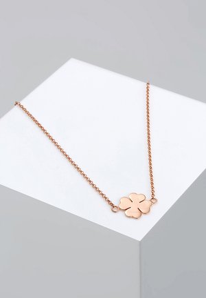 CLOVER LEAF - Ketting - roségold-coloured