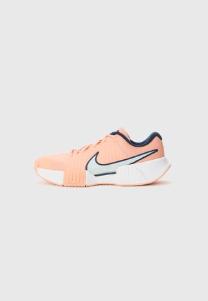 ZOOM CHALLENGE PRO - Teniso bateliai molio dangos kortams - apricot agate/glacier blue/white