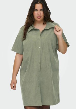 Robe chemise - khaki