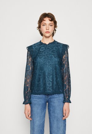 Pieces PCOLLINE - Blouse - reflecting pond