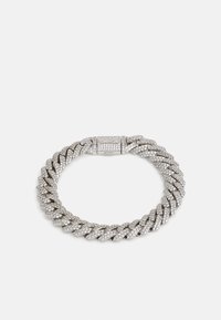 MINI PRONG PAVÉ UNISEX - Pulsera - white