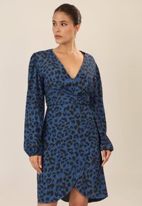 Apart Vestido informal - mittelblau multicolor
