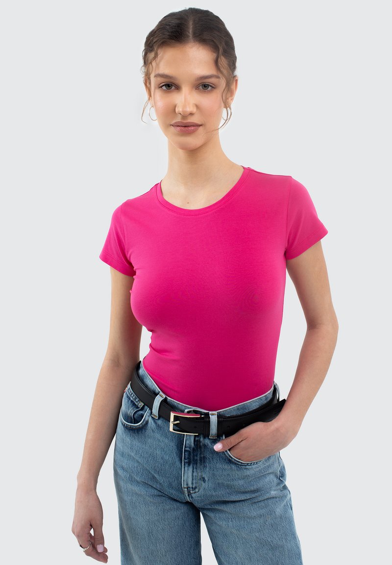 Big Star SUPICLASSICA - T-shirts basic - rosa