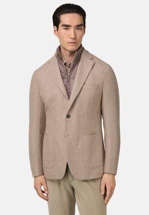 WITH REMOVABLE GILET - Giacca - beige