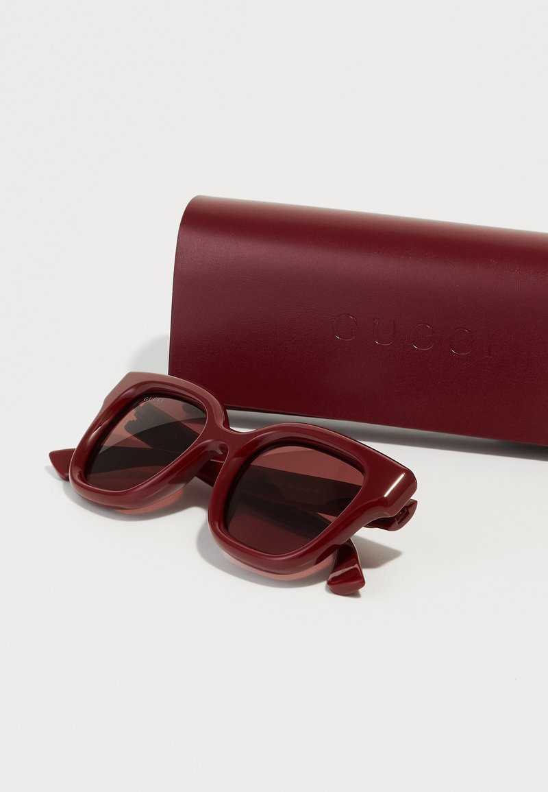 Gucci Sunglasses - burgundy/bordeaux - Zalando.co.uk
