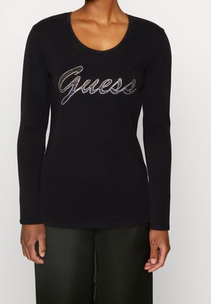 Long sleeved top - black