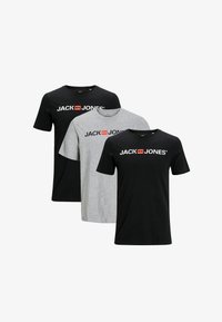 Non sélectionné, schwarz grau