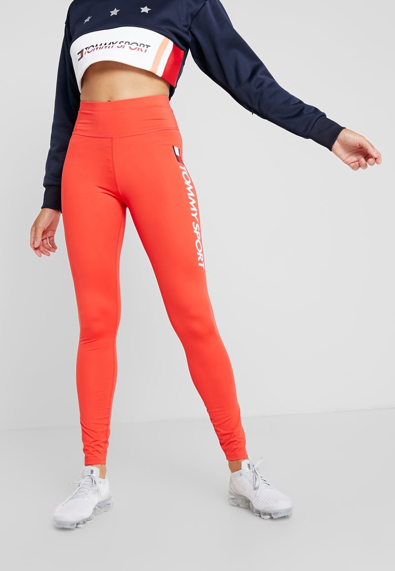 Tommy Hilfiger Leggings - red
