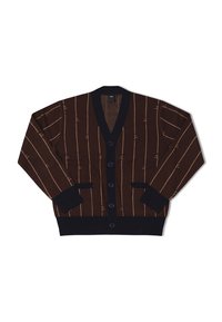 Former FUSE CARDIGAN - Cardigan - chocolate/navy