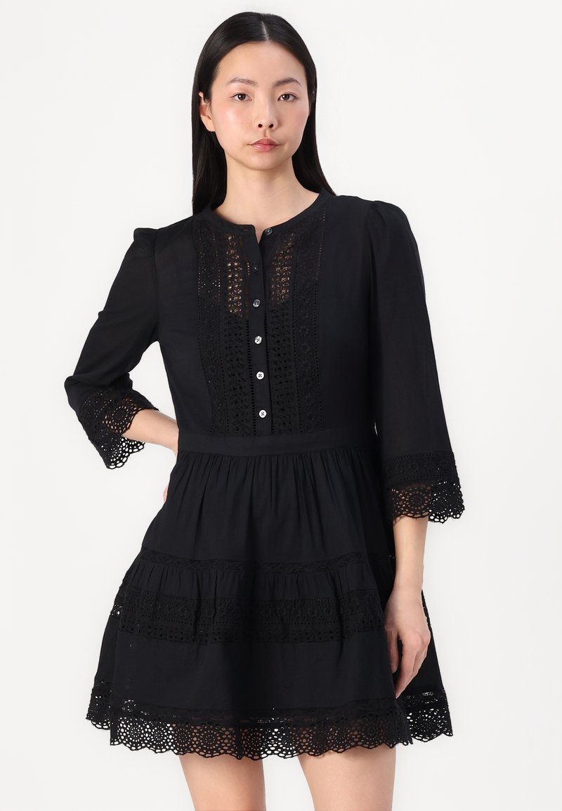 GAP MINI DRESS - Day dress - true black/black - Zalando.ie GAP MINI DRESS - Day dress - true black/black - Zalando.ie