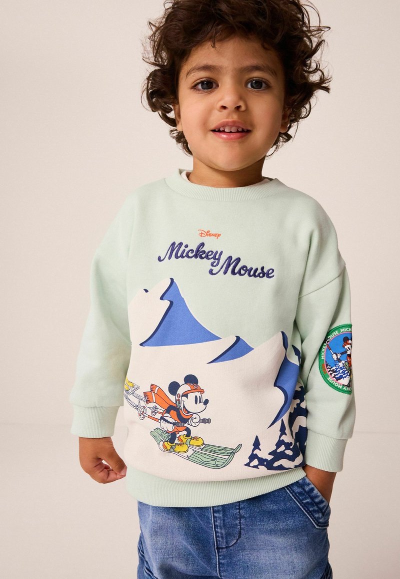 Next MICKEY MOUSE CREW NECK  - Ikdienas džemperis - blue skiing