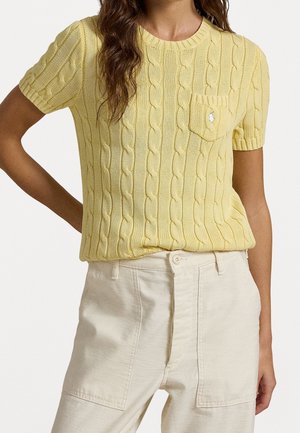 T-shirts basic - yellow