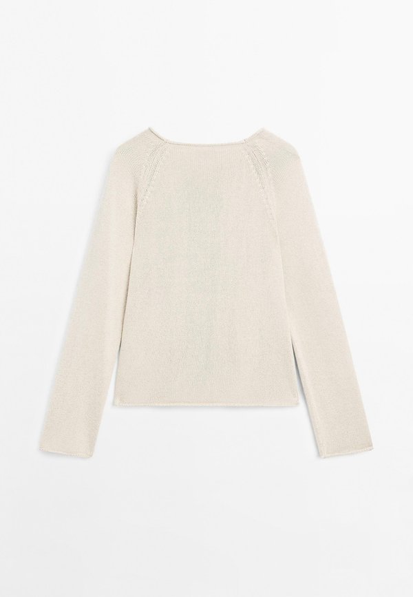 MOCK - Jumper - beige4