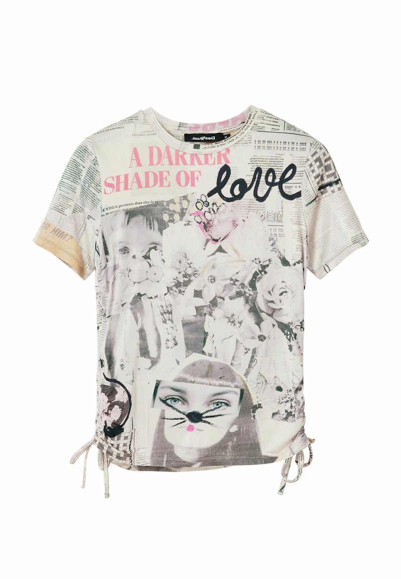 Desigual T-shirt print wit