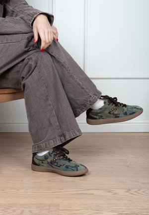Poelman, . - Trainers - green with combination