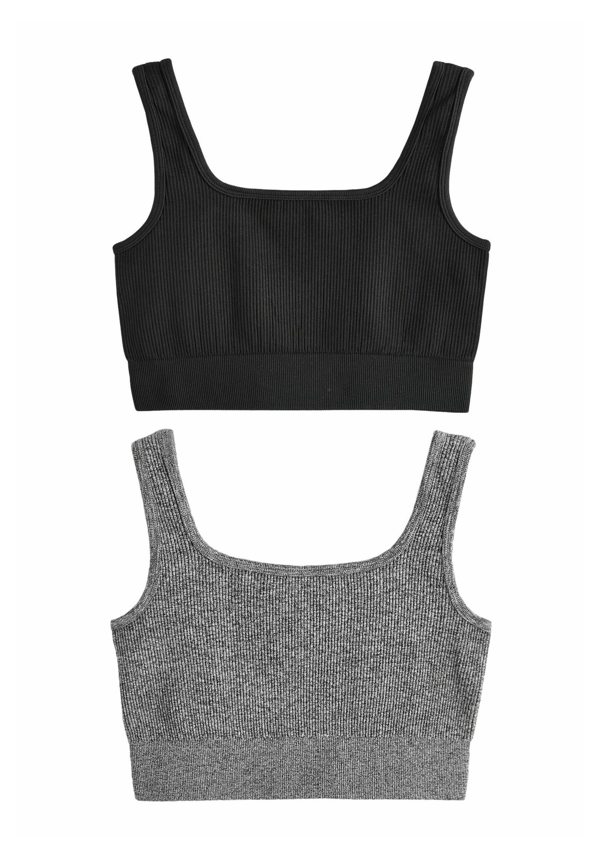 Next 2 PACK - Bustier - multi black/schwarz - Zalando.ch