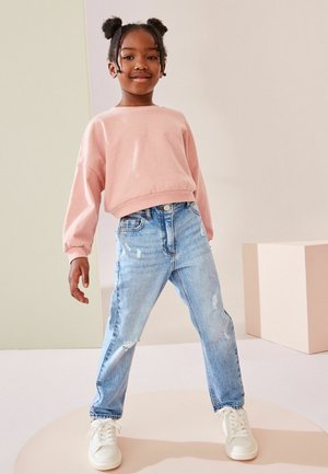 Next MOM WITH STRETCH - Blugi loose fit - light blue