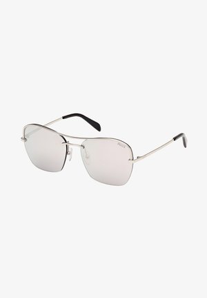 Sonnenbrille - argento-grigio fumo (specchiato)