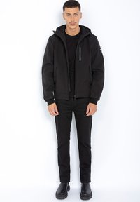 Schott URBAN DÉPERLANT - Blouson - noir