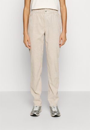 JDY Tall JDYLILLA PAPERBAG PANT - Παντελόνι - cement