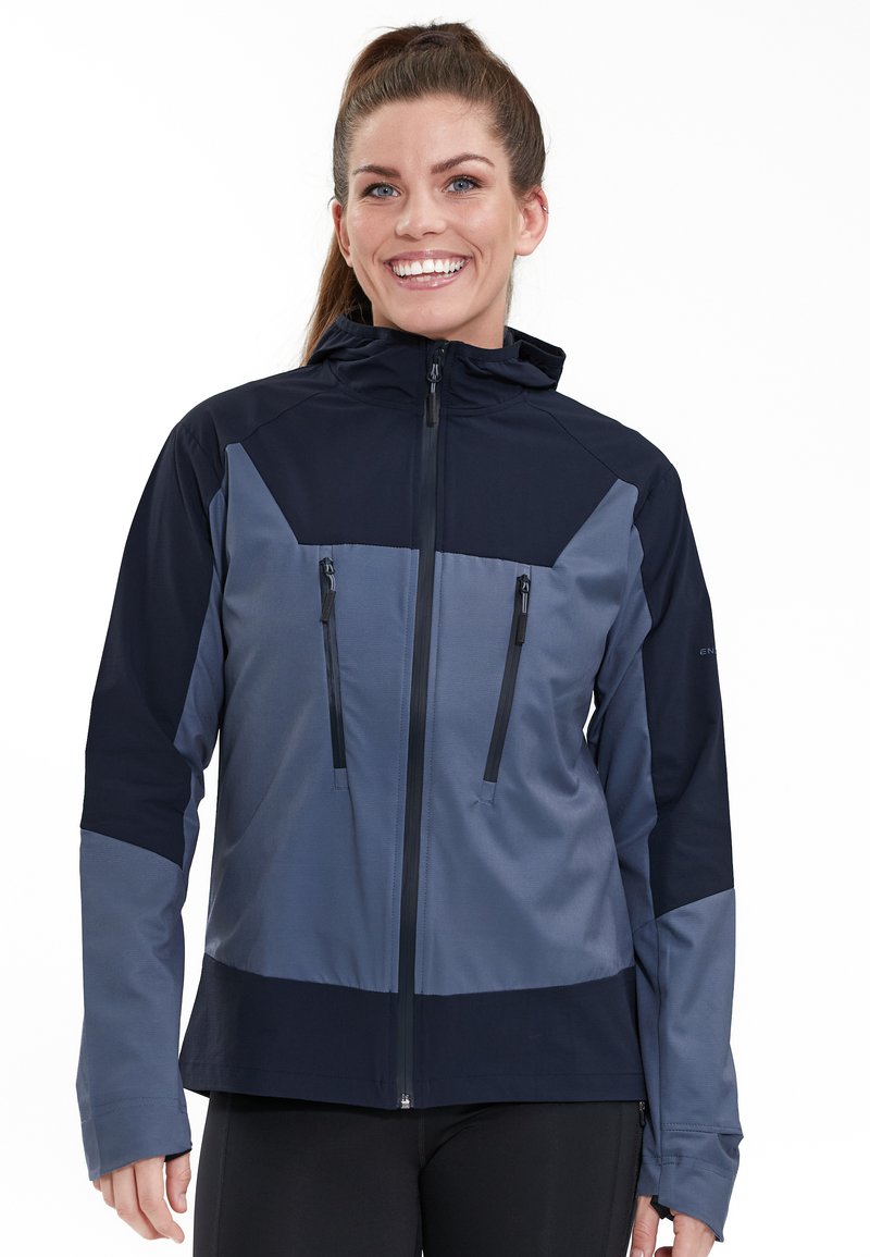 Endurance LAUF TELLY - Softshell jakker - dark sapphire
