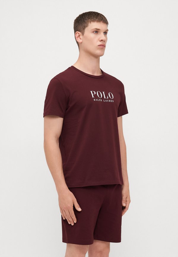 SHORT SLEEP BOTTOM - Pyjama bottoms - harvard wine4