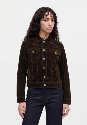 7 for all mankind, ADI TRUCKER - Лятно яке - flock brown