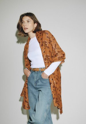 Next, LIGHTWEIGHT SCARF - Šál - ochre floral