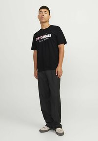 Jack & Jones Marškinėliai su spaudiniu - black