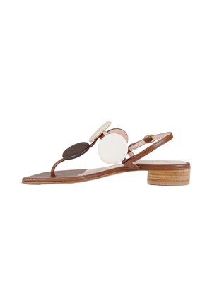 Siano Via Roma, NIEDRIGE SANDALEN - Infradito - beige