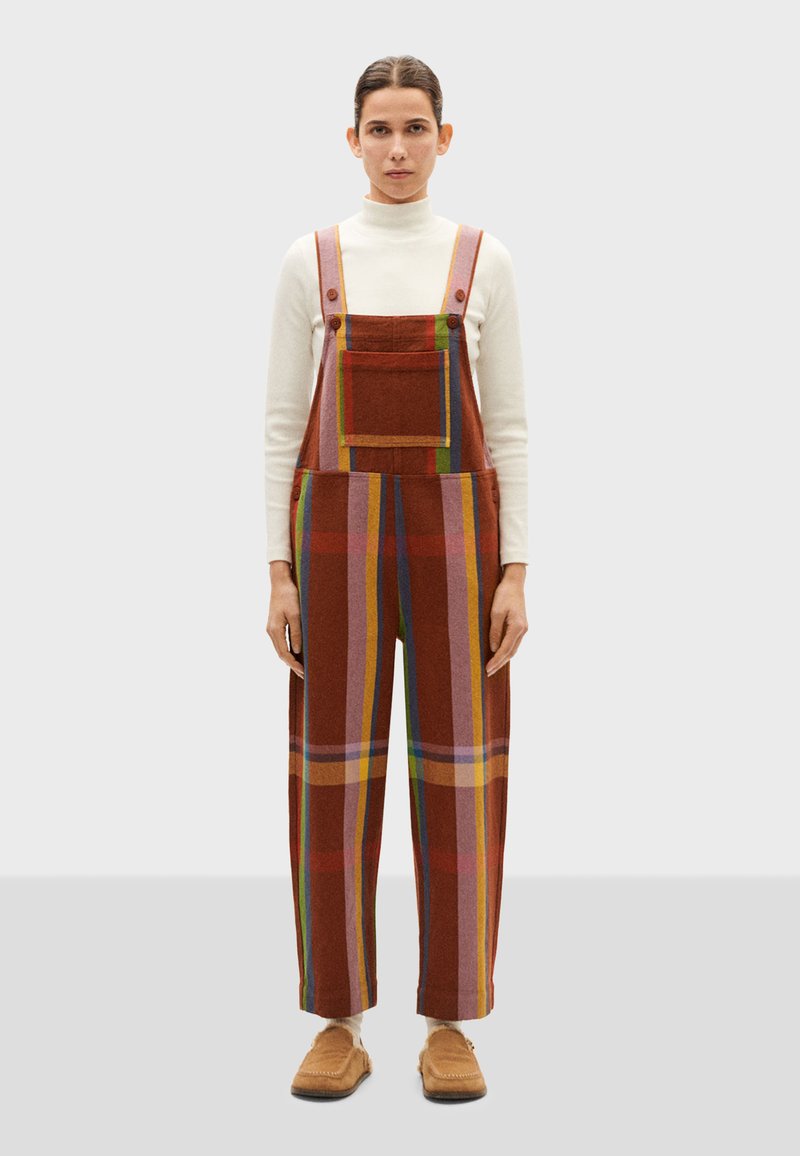 Thinking Mu Salopette - brown