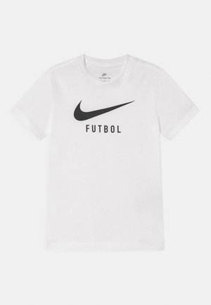 FTBL SCCR TEE - T-shirt imprimé - white/black