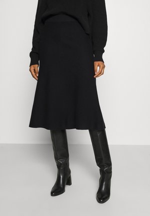 A-lijn rok - black