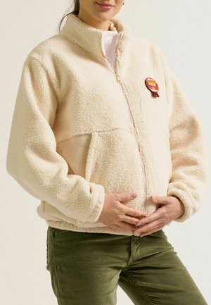Fleecejas - beige