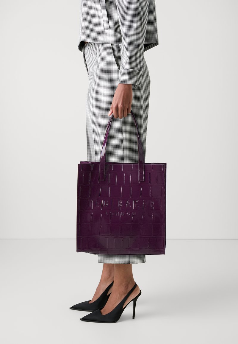 Ted Baker LARGE ICON BAG - Shopper - maroon