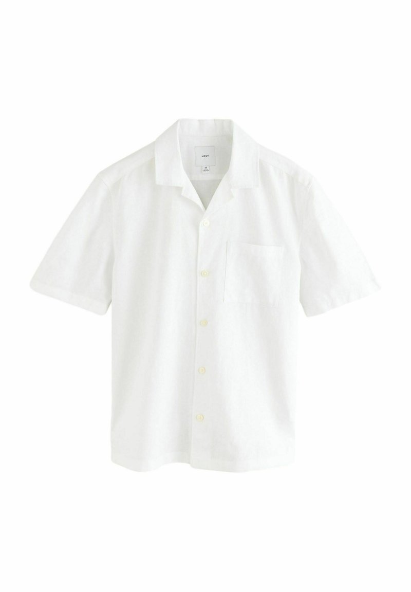 Next CUBAN COLLAR FIT - Majica - white