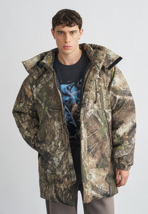 Jachetă cu puf - medium olive/black/sail