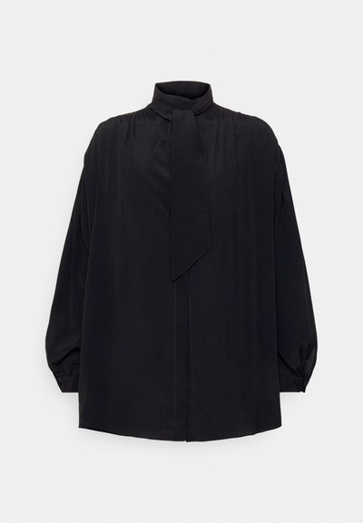 N°21 BLUSA TESSUTO - Πουκαμίσα με κουμπιά - nero