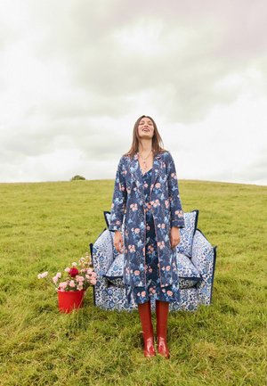 Cath Kidston Köntös - navy floral print