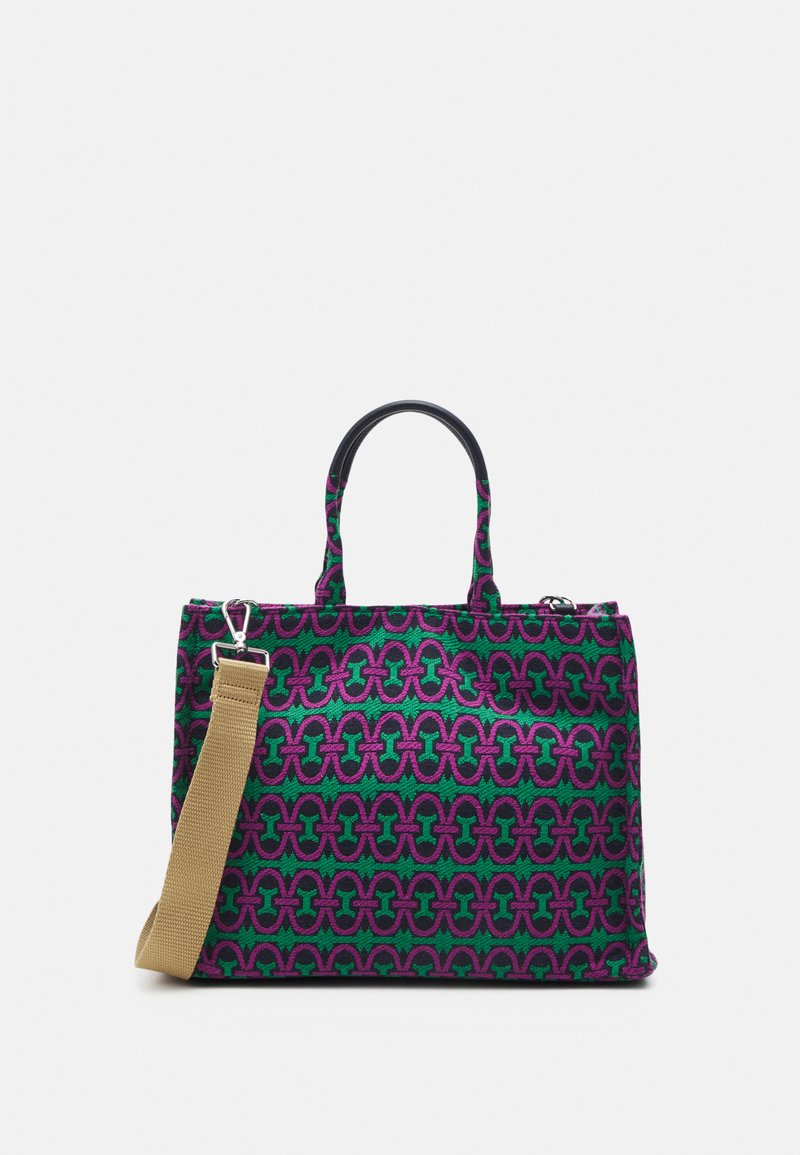 Coccinelle NEVER WITHOUT B MONOGRAM MEDIUM Handbag blue/dark blue Zalando.co.uk